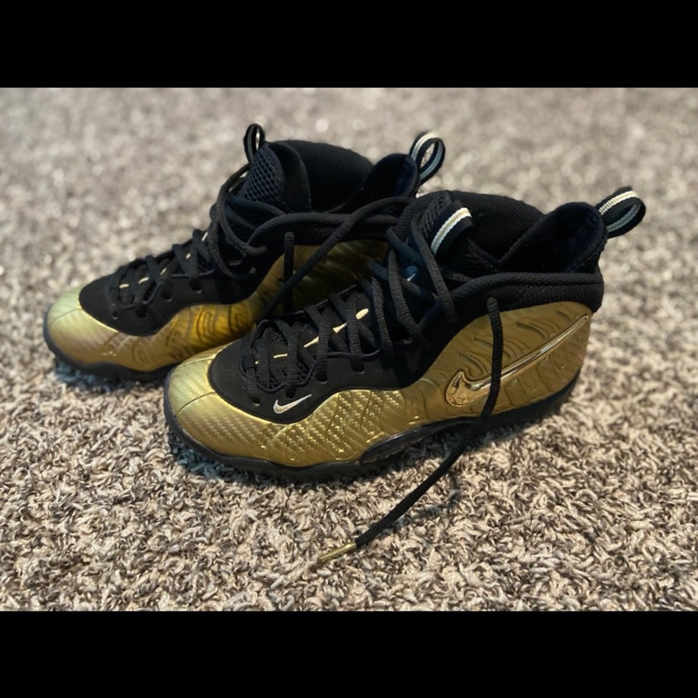 Nike Gold Foamposite